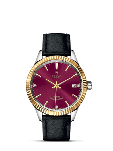 Tudor Style 12313-0024 Purple 34.00 mm Automatic