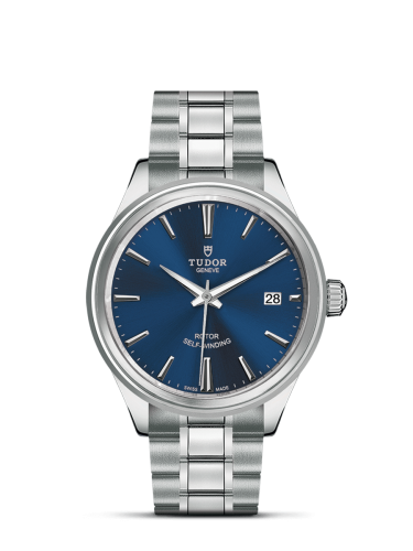 Tudor Style 12500-0009 Blue 38.00 mm Automatic