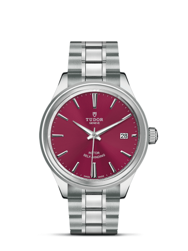 Tudor Style 12500-0011 Purple 38.00 mm Automatic
