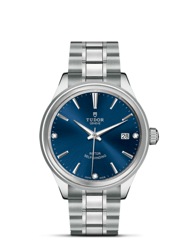 Tudor Style 12500-0013 Blue 38.00 mm Automatic
