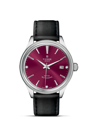 Tudor Style 12500-0016 Purple 38.00 mm Automatic