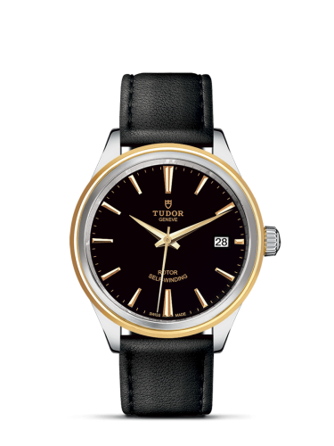 Tudor Style 12503-0009 Black 38.00 mm Automatic