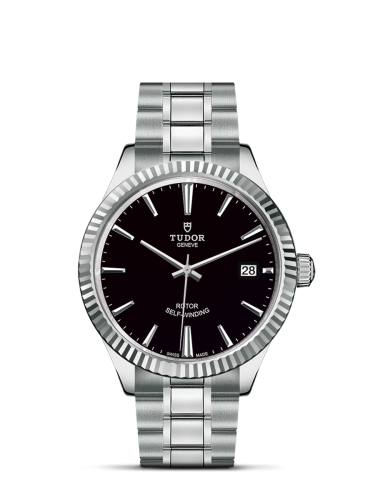 Tudor Style 12510-0003 Black 38.00 mm Automatic