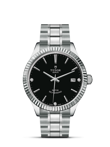 Tudor Style 12510-0009 Black 38.00 mm Automatic