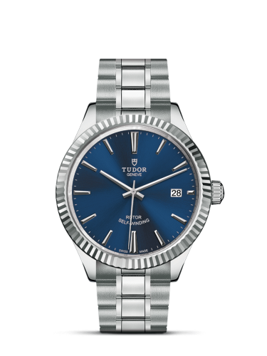 Tudor Style 12510-0013 Blue 38.00 mm Automatic