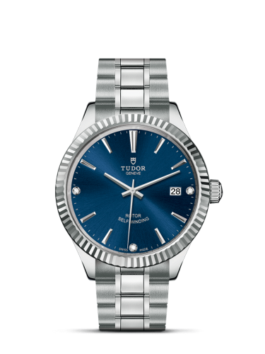 Tudor Style 12510-0017 Blue 38.00 mm Automatic