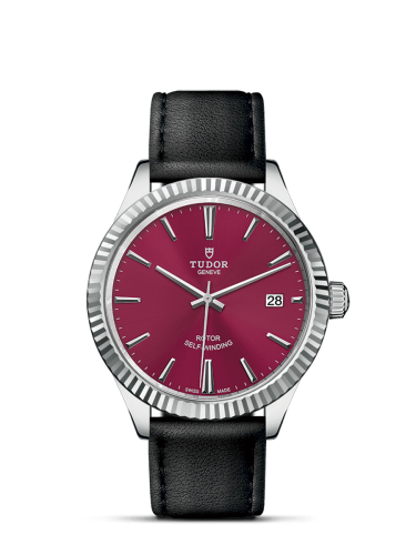 Tudor Style 12510-0028 Purple 38.00 mm Automatic