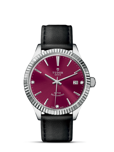 Tudor Style 12510-0030 Purple 38.00 mm Automatic