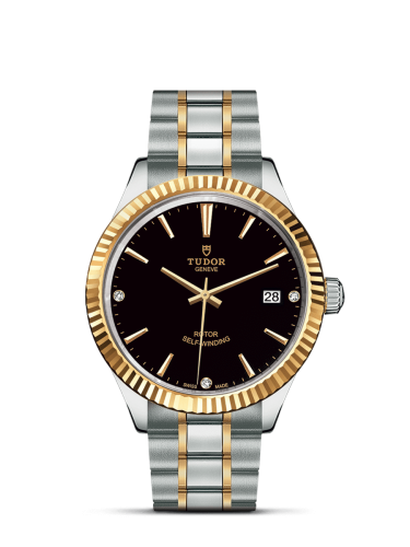 Tudor Style 12513-0011 Black 38.00 mm Automatic