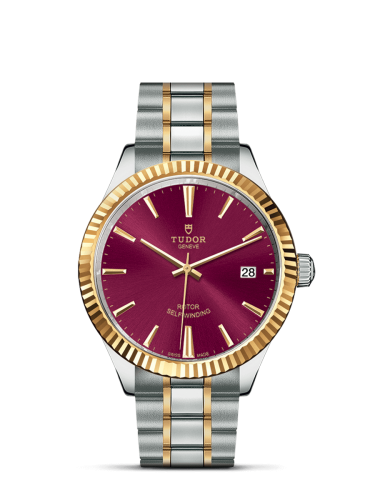 Tudor Style 12513-0013 Purple 38.00 mm Automatic