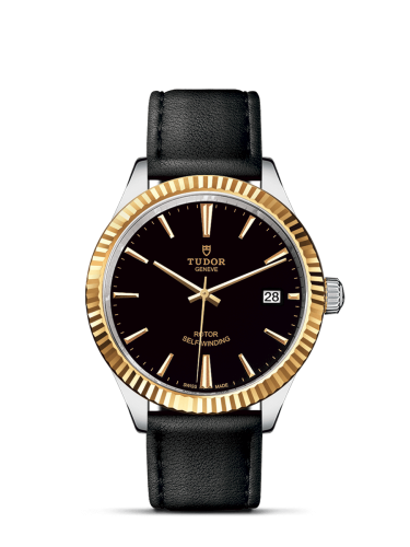 Tudor Style 12513-0019 Black 38.00 mm Automatic
