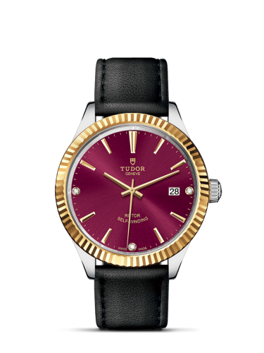 Tudor Style 12513-0024 Purple 38.00 mm Automatic