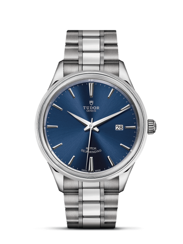 Tudor Style 12700-0009 Blue 41.00 mm Automatic