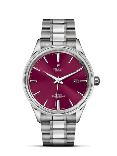 Tudor Style 12700-0011 Purple 41.00 mm Automatic
