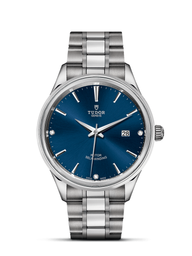 Tudor Style 12700-0013 Blue 41.00 mm Automatic