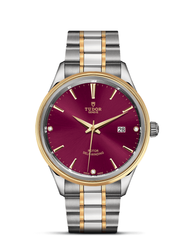 Tudor Style 12703-0015 Purple 41.00 mm Automatic