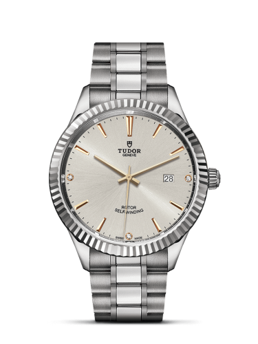 Tudor Style 12710-0011 Silver 41.00 mm Automatic