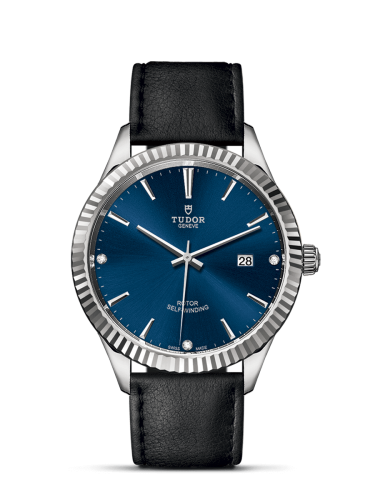Tudor Style 12710-0029 Blue 41.00 mm Automatic
