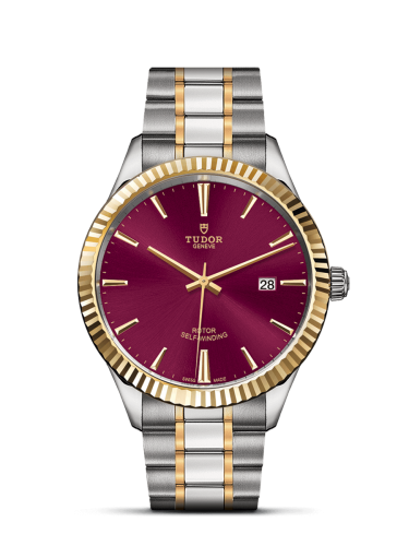 Tudor Style 12713-0013 Purple 41.00 mm Automatic