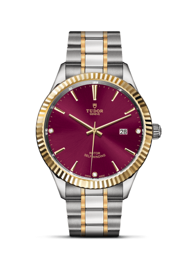 Tudor Style 12713-0015 Purple 41.00 mm Automatic