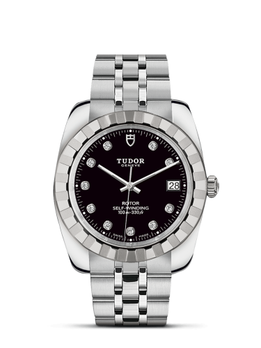 Tudor Classic 21010-0010 Black 38.00 mm Automatic
