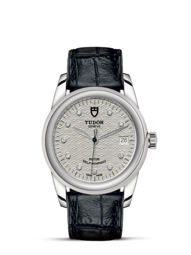 Tudor Glamour 55000-0058 Silver 36.00 mm Automatic