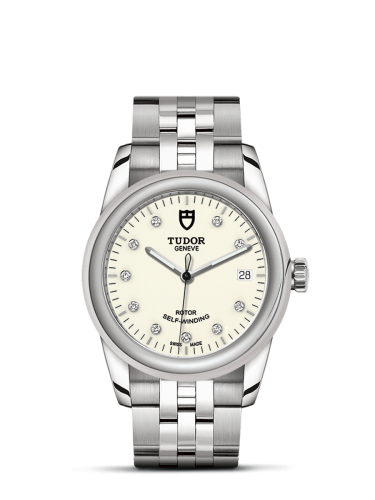 Tudor Glamour 55000-0104 White 36.00 mm Automatic