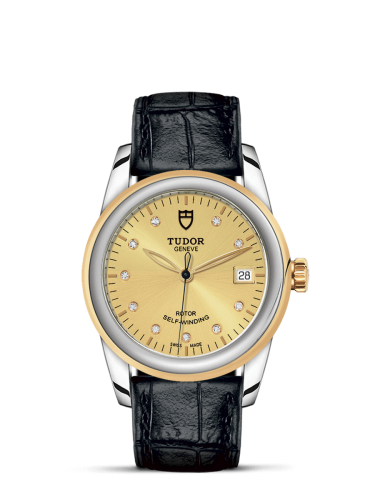 Tudor Glamour 55003-0051 Champagne 36.00 mm Automatic