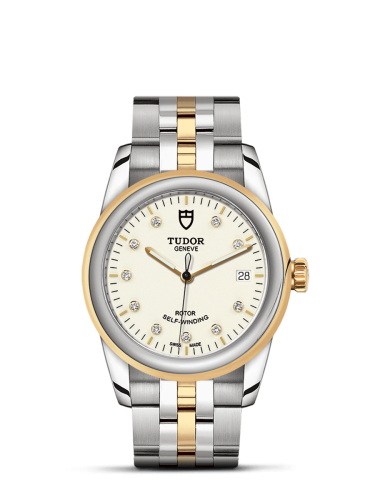 Tudor Glamour 55003-0083 White 36.00 mm Automatic