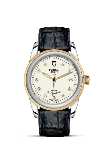 Tudor Glamour 55003-0095 White 36.00 mm Automatic