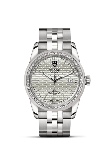 Tudor Glamour 55020-0002 Silver 36.00 mm Automatic