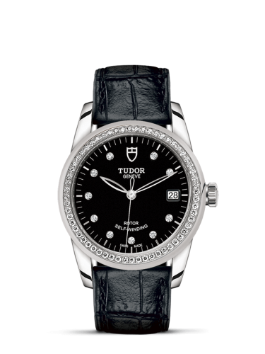 Tudor Glamour 55020-0053 Black 36.00 mm Automatic