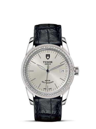 Tudor Glamour 55020-0057 Silver 36.00 mm Automatic