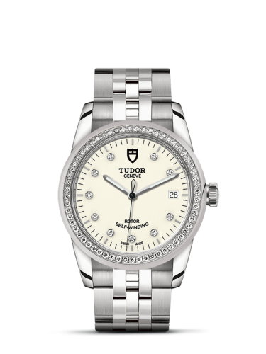 Tudor Glamour 55020-0096 White 36.00 mm Automatic