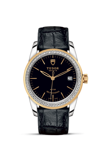Tudor Glamour 55023-0045 Black 36.00 mm Automatic