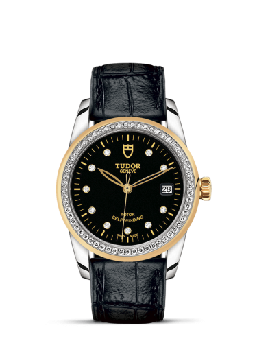 Tudor Glamour 55023-0046 Black 36.00 mm Automatic