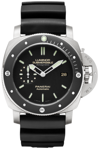 Panerai Submersible PAM00389 Black 47.00 mm Automatic