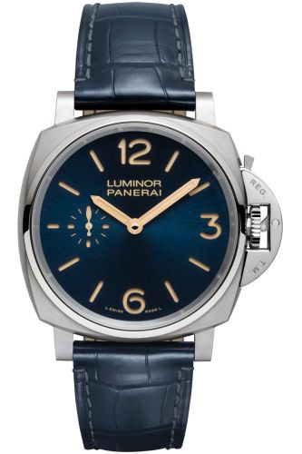 Panerai Luminor Due PAM00728 Blue 42.00 mm Handwound