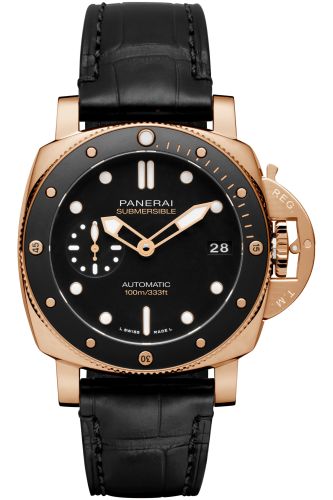 Panerai Submersible PAM00974 Black 42.00 mm Automatic