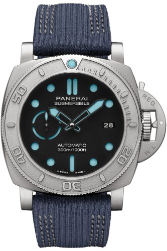 Panerai Submersible PAM00985 Black 47.00 mm Automatic