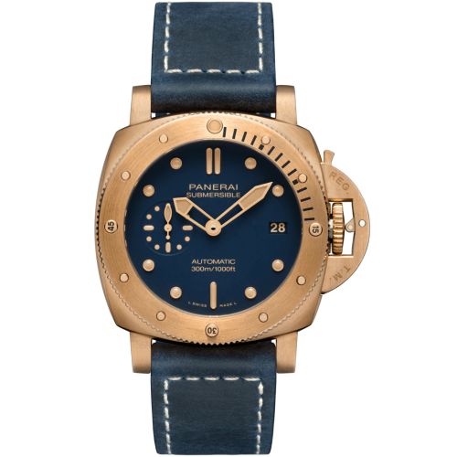 Panerai Submersible PAM01074 Blue 42.00 mm Automatic