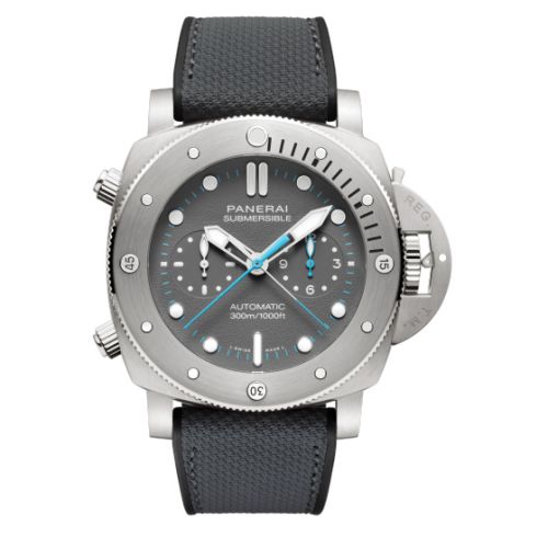 Panerai Submersible PAM01207 Black 47.00 mm Automatic