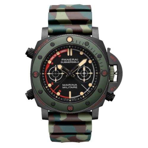 Panerai Submersible PAM01238 Black 47.00 mm Automatic