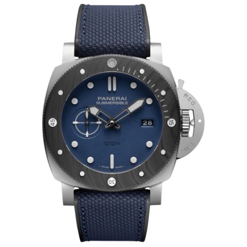 Panerai Submersible PAM01254 Blue 47.00 mm Automatic