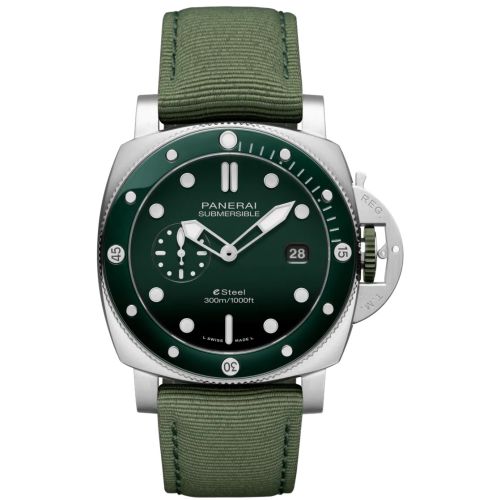 Panerai Submersible PAM01287 Green 44.00 mm Automatic