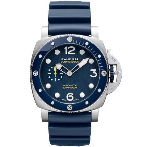 Panerai Submersible PAM01676 Blue 44.00 mm Automatic