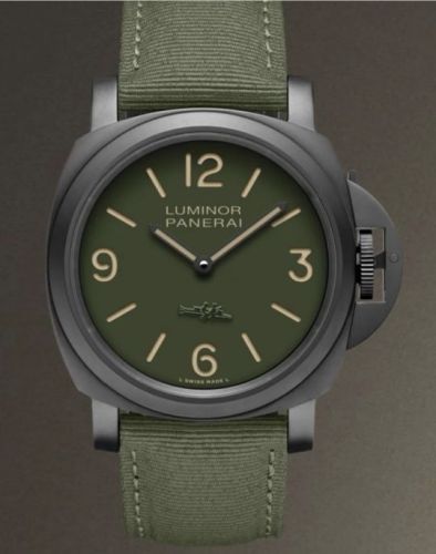 Panerai Luminor PAM01957 Green 44.00 mm Handwound