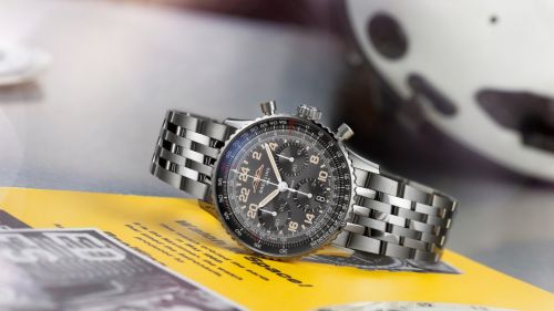 Breitling Navitimer PB02302A1B1A Grey 41.00 mm Handwound