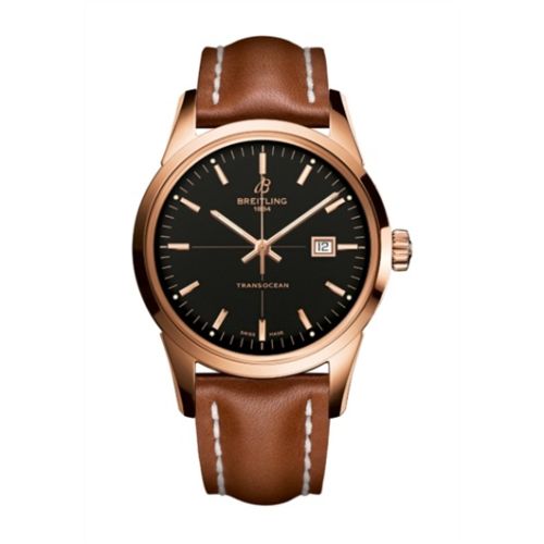 Breitling Transocean R1036012BA92433X Black 43.00 mm Automatic