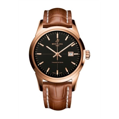 Breitling Transocean R1036012BA92737P Black 43.00 mm Automatic